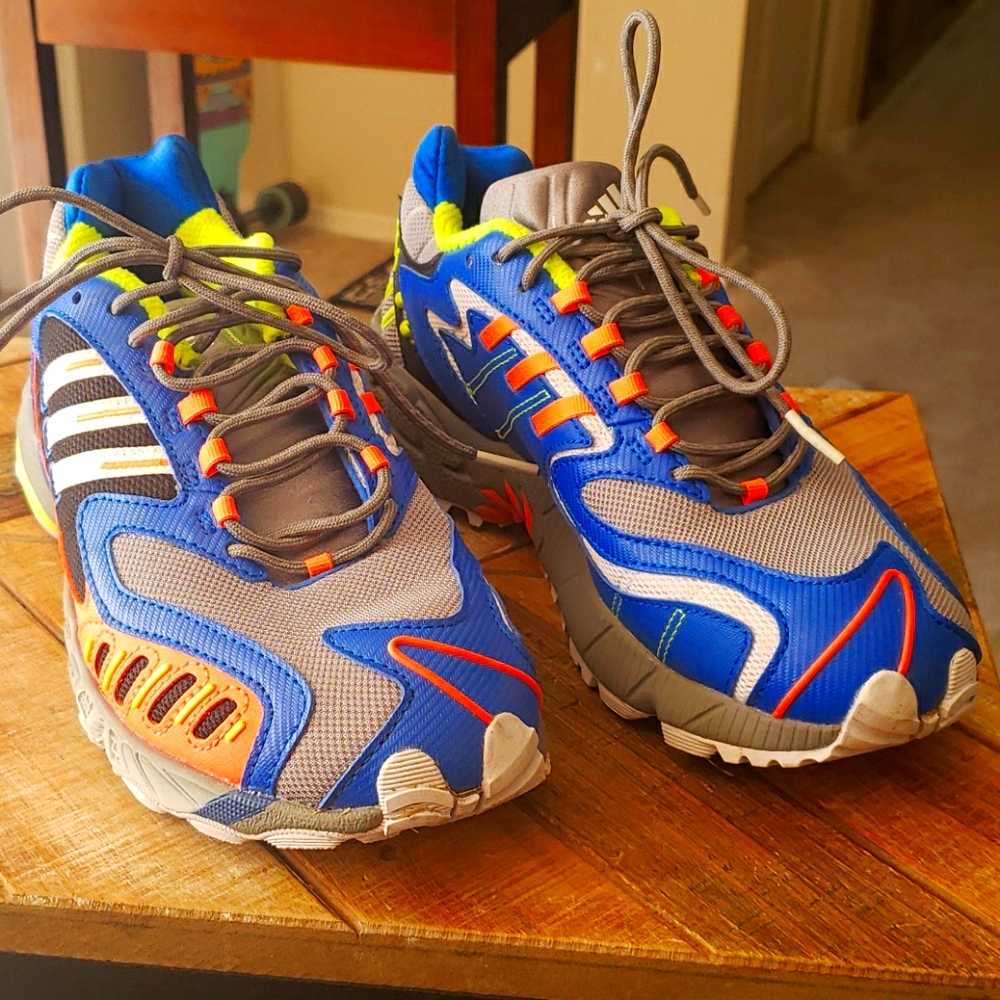 Adidas sneakers.